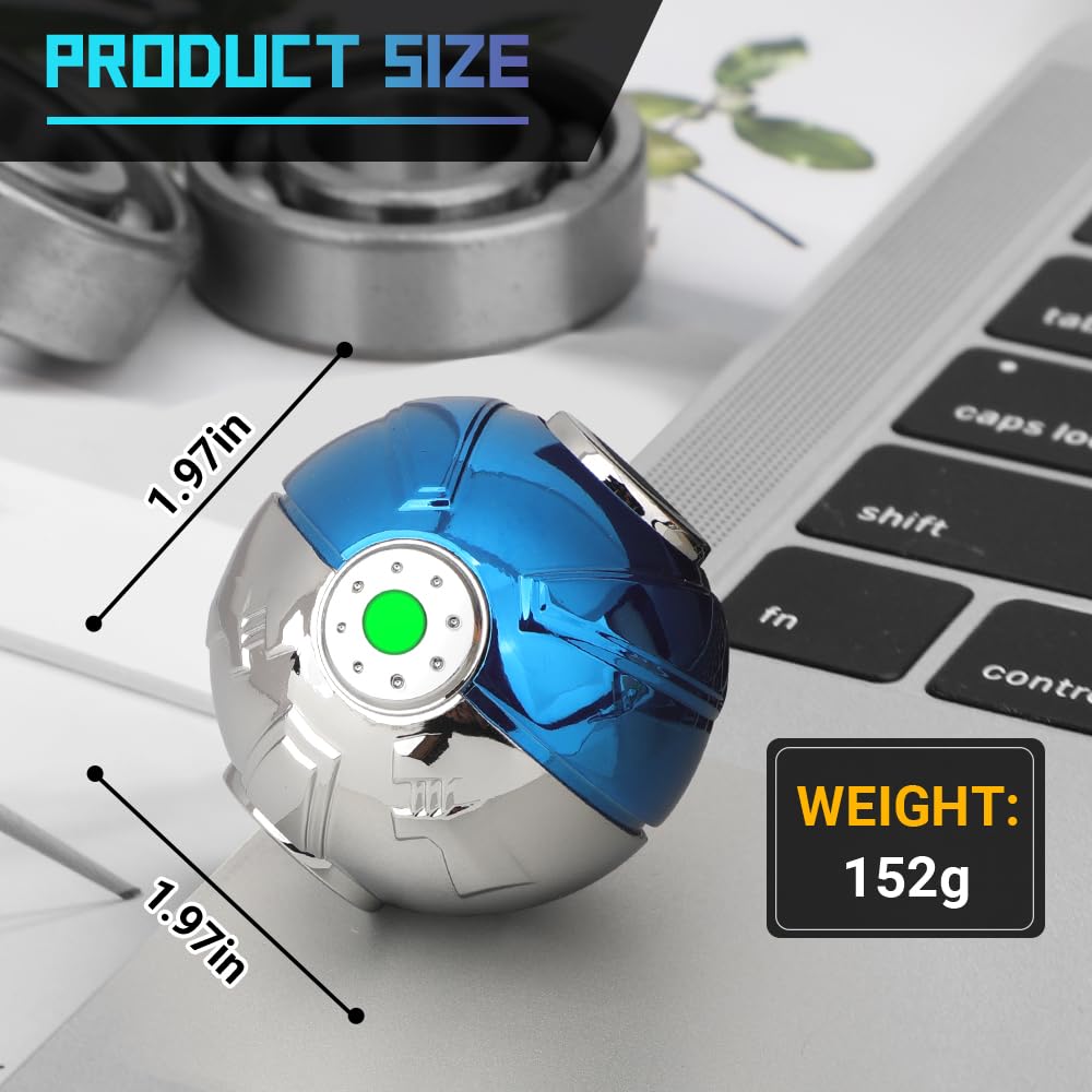 Metal Fidget Spinner Toy Easter Egg Filler for Boy Gift  Luminous Heavy Duty Cartoon Spinner Birthday Gift for Kid mature-themed  Hand Spinner Finger Gyro Desk Toy Decor for Home Office Classroom