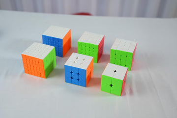 Cuberspeed Moyu MFJS WCA 2-7 Set Speed Cube Gift Box Magic Cube Bundle Collection Cube 2x2 3x3 4x4 5x5 6x6 7x7 Speed Cube sticke