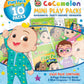 Cocomelon Play Packs | Cocomelon Party Favors | Coco Melon Mini Play Packs | Includes Mini Coloring Book, 2 Mini Crayons And A Sticker | 10-Pack | Officially Licensed