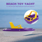 Toddler Speedboat Bath Toys 2pcs - Fun Carrier Sand & Beach Floating Toys for Boys