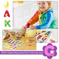 Alphabet Puzzle Wooden Puzzles With Board Knob For Toddlers 1 2 3 4 5 Year Old Abc Puzzle Shape Alphabet Learning Puzzles Toy, G