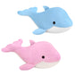 Lvpu 2Pieces Dolphin Stuffed Animals Plush Pillows Soft Sea Animal Plush Toys Dolls Stuffed Animal Plushies Gifts For Kids (Pink