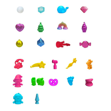 Schylling NeeDoh Squishmas Advent Calendar - 24 Mini Squeeze Toys - Christmas Countdown - Ages 3 to mature-themed