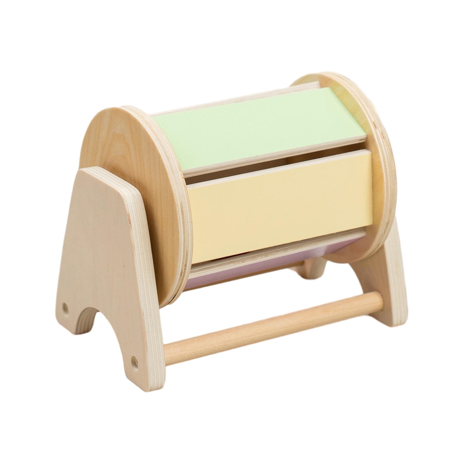 Ilsmysutra Montessori Inspired Rotatable Sounds Drum Montessori Rotating Drum For Kids