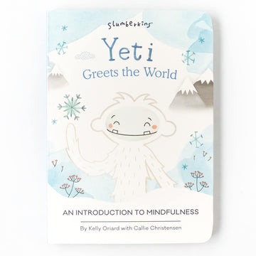 Slumberkins 14' Yeti Kin & 2 Board Books Complete Set Bundle | Promotes Mindfulness & Emotional Regulation | Social Emotional Development (Yeti Kin Plush + 2 Board Books)