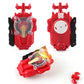 Battling Sparking String Launcher  World Spriggan Top Burst Launcher Set  Left and Right Spin String Launcher Grip Compatible with All Bey Burst Series - Red