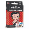 MasterPieces Betty Boop Playing Cards - Cardstock, 52+2 Deck, Assorted Colors - Officially Licensed Family Game