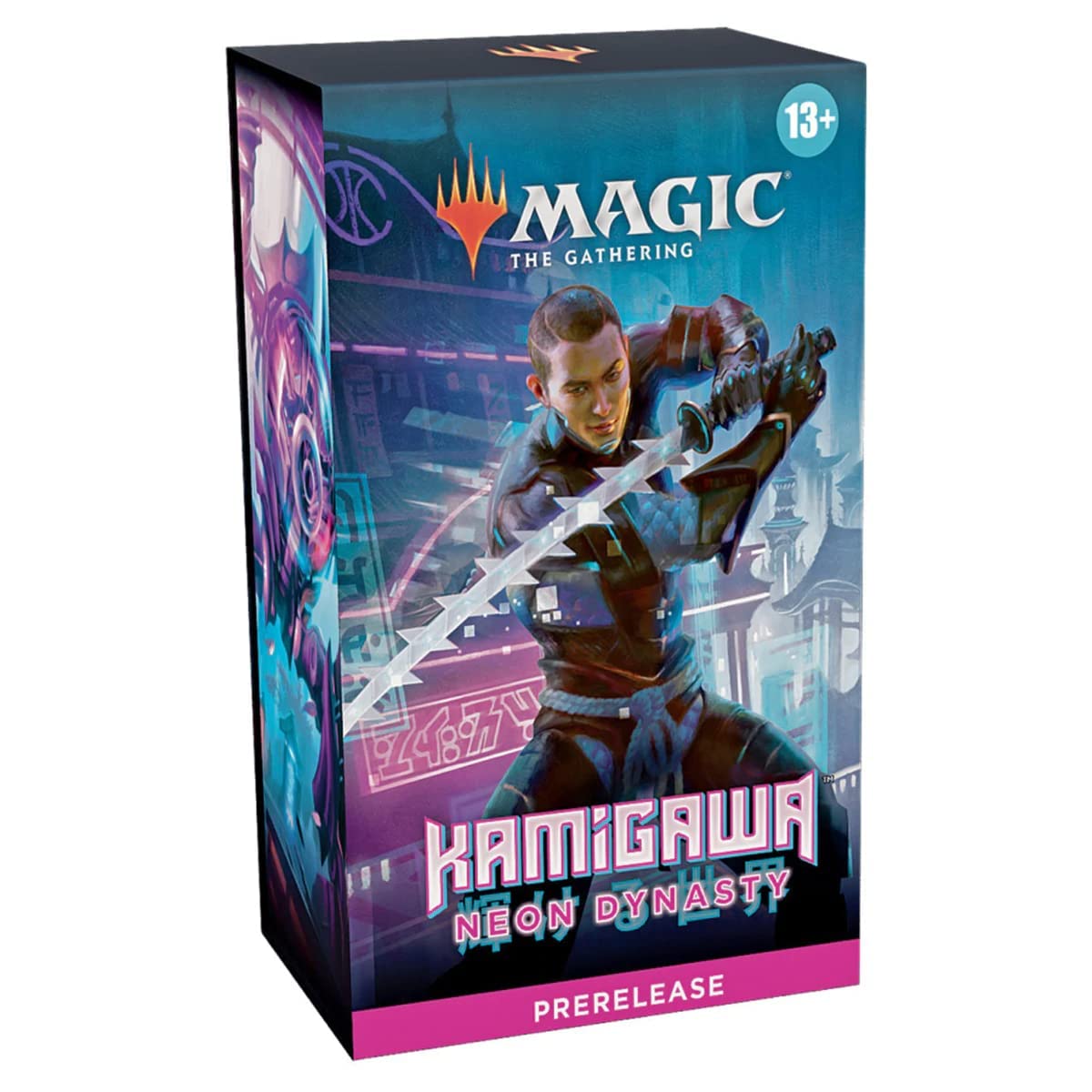Mtg Trading Card Game Kamigawa Neon Dynasty Pre-Release Pack [Includes 6 Booster Packs]