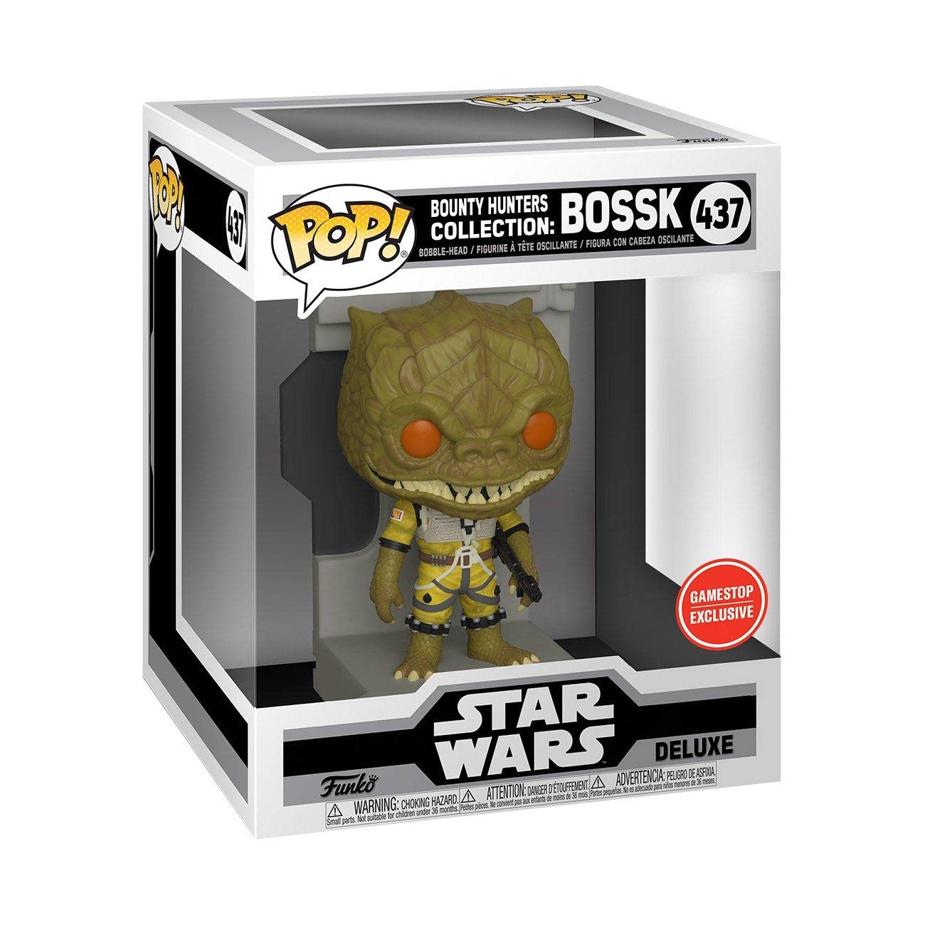 Funko Pop! Deluxe: Star Wars Bounty Hunter Bossk Exclusive