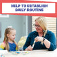 My Daily Routine Cards 27 Flash Cards For Visual Aid Special Ed, Speech Delay Non Verbal Children And Adults With Autism Or Special Needs