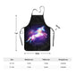 Popologa Magic Animal Apron For Girls Boys Kids Cooking Painting Aprons Art Smock Supplies Toddler