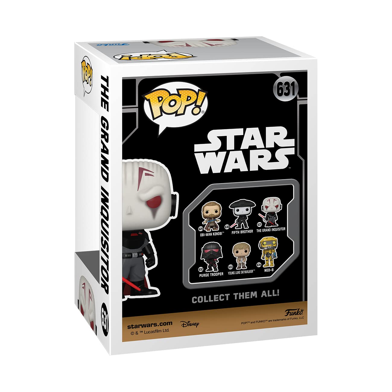 Funko Pop! Vinyl: Obi-Wan Kenobi - Grand Inquisitor - Star Wars - Collectable Vinyl Figure - Gift Idea - Official Merchandise - For Kids & Adults - Tv Fans - Model Figure For Collectors
