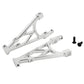 TOP SPEED RC WORLD Alloy Rear Shock Tower Set Silver for Hpi Rovan Km Baja 5B 5T 5SC