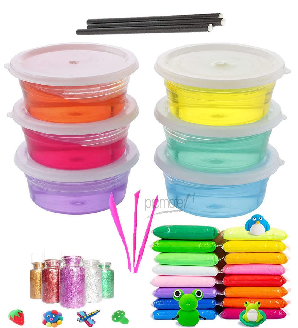 Promote Trader Clay Set For Kids Clay With Tools Different Color Clay Toy For Kids Multicolor Clay Diy Ultra Light Modelling Bou