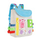 Busy Board - Toddler Backpack With Buckles And Learning Activity Toys - Develop Fine Motor Skills And Basic Life Skills - Learn