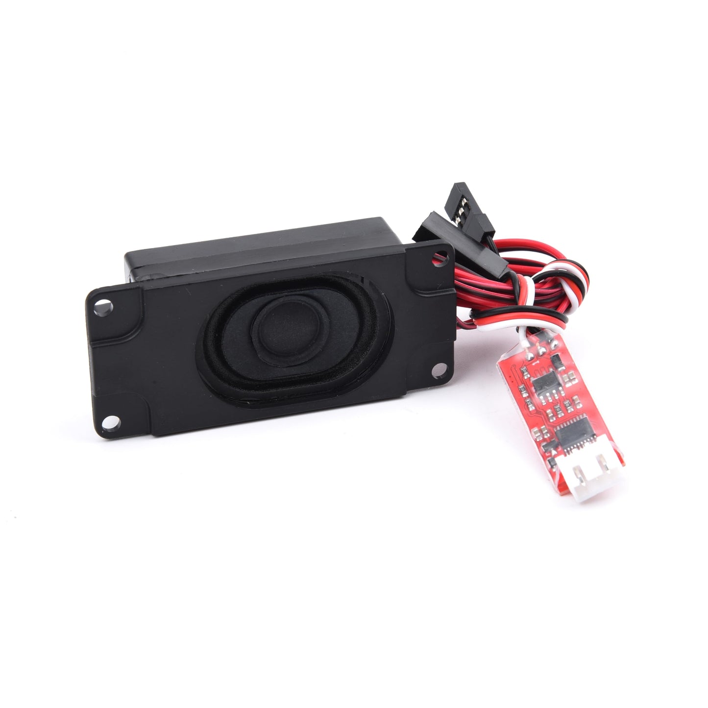 YoungRC RC Diesel Engine Sound Module for DIY Model Cars with Speaker, Powered by 2S Lipo, Plastic Construction