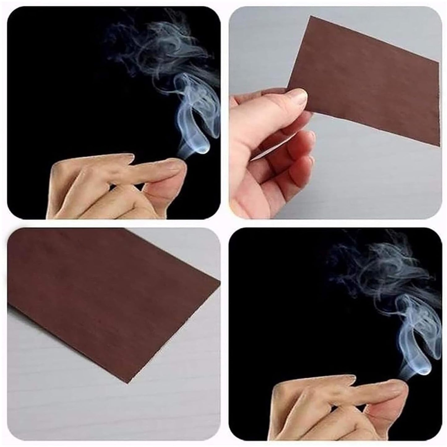 Hell's Smoke Magic Paper, Magic Flash Prop Tool Sheets, Ultimate Magic Kit, Cool Close-Up Magic Trick, Finger's Smoke, Stage, St