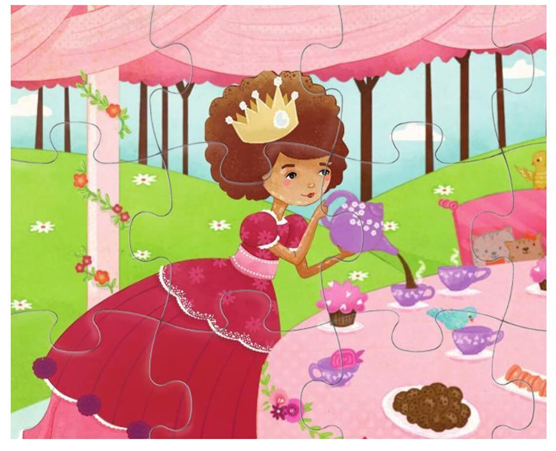 Personalized Jigsaw Puzzle For Kids, 24-Piece - I See Me! (Princess)