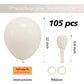 Voircoloria 105Pcs Sand Balloons 12Inch Party Latex Balloons For Boys Girls Birthday Baby Shower Gender Reveal Wedding Sunflower