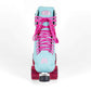 Moxi Beach Bunny Roller Skates - Fashionable Womens Roller Skates | Blue Sky | Size 9
