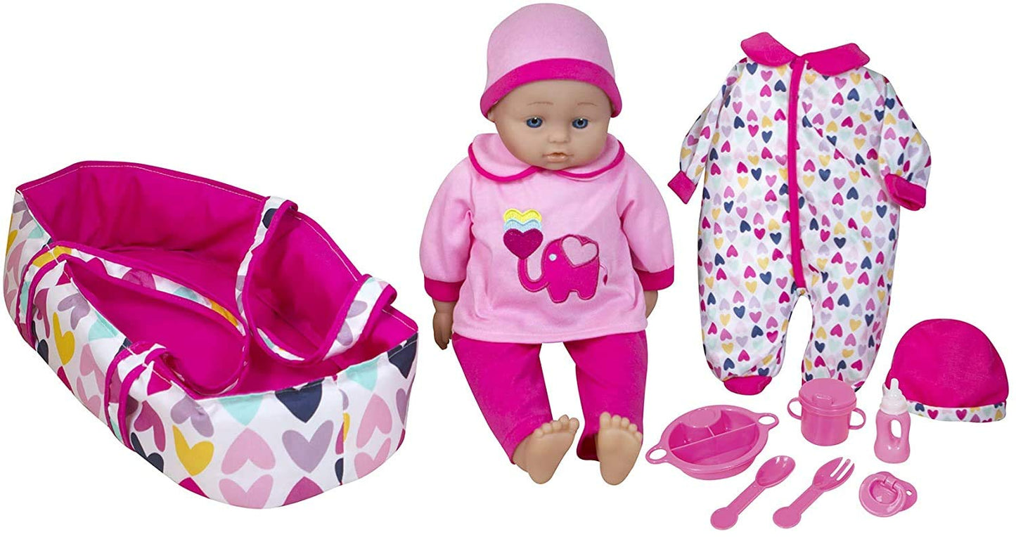 Lissi 16' Talking Baby Doll With Accessories