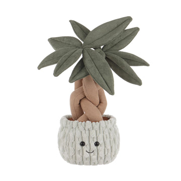 Apricot Lamb Potted Money Tree Plant Plush Stuffed Animals For Kids, Soft Cute Plush Toys For Baby Girl And Boy, Fluffy Potted M
