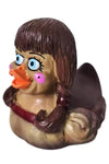 Jabubeagup Unique 3D Printing Duck, 3 Inch Gothic Satanic Duck, Cyberpunk Resin Punk Ducks, Funny Duck Toys, Gifts For Friends B