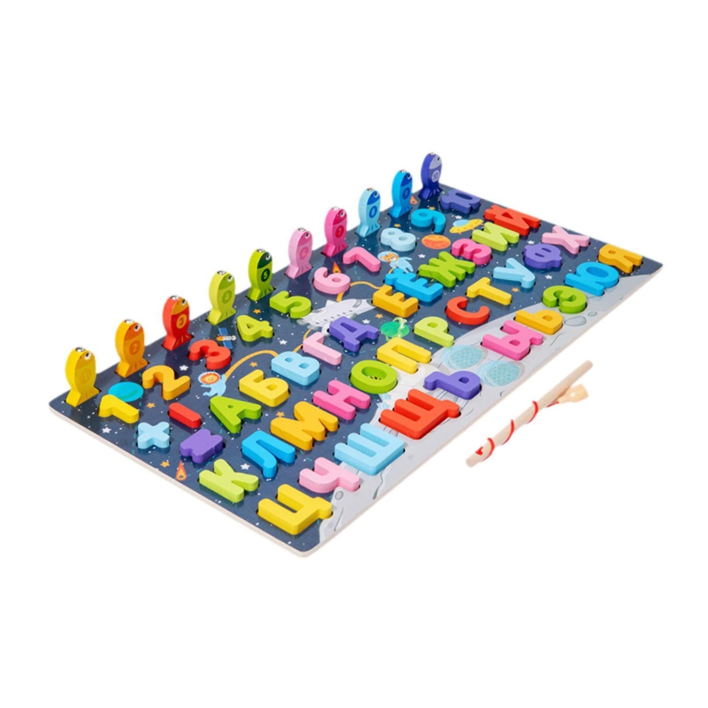 Zoomella Blocks Color Matching Wooden Montessori Toys For Kids Toddlers Boy Girl