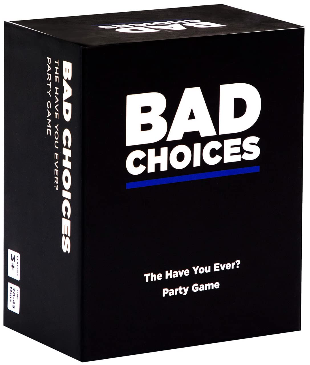 BAD CHOICES Party Game - The Have You Ever? Game - Hilarious mature-themed Card Game for Fun Parties and Board Games Night with Your Group