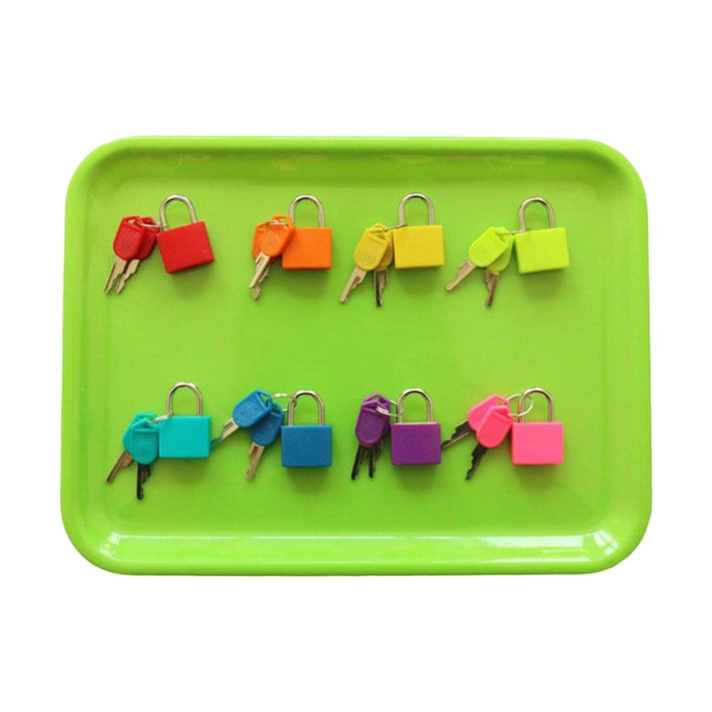 Ilsmysutra Portable Montessori Lock And Key Toy Set For Toddlers Boys Birthday Gift 8Pcs