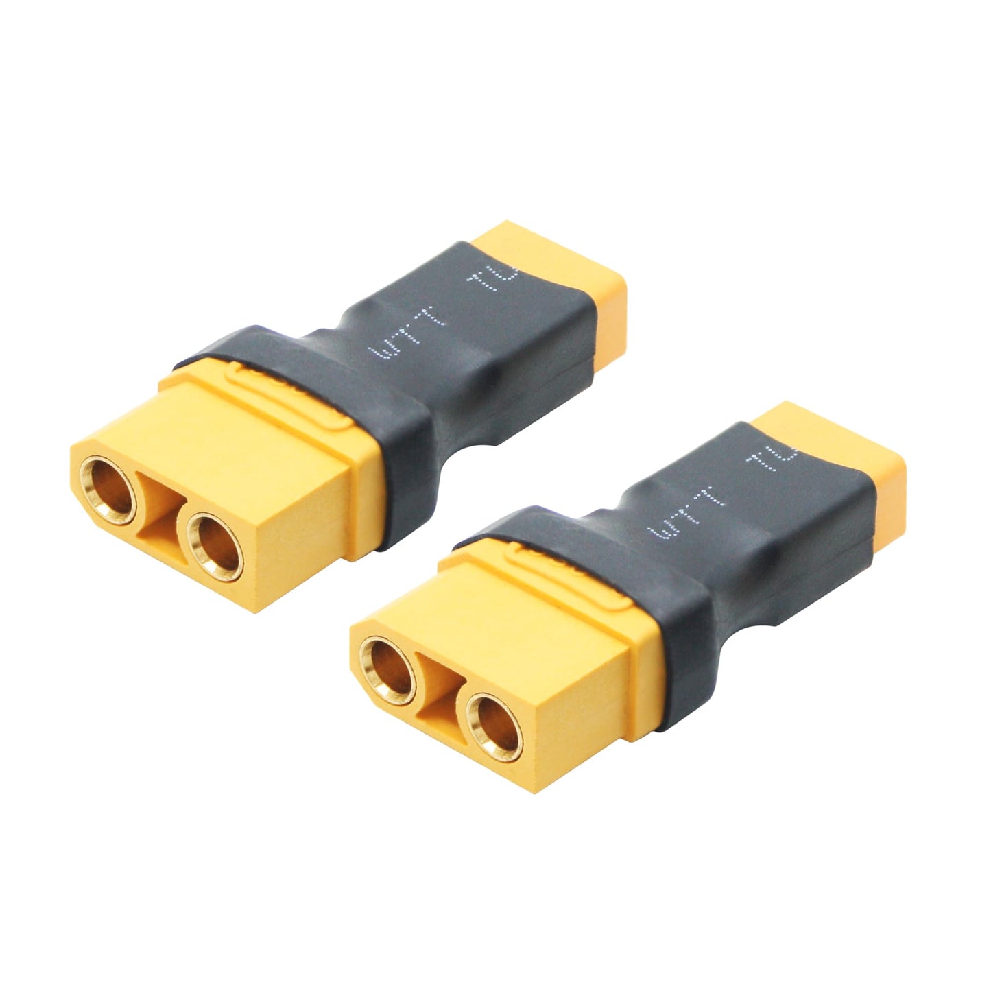 Xt90 Connector Adapter, Xt90 Female To Xt60 Male No Wire Adapter Converter For Rc Lipo Battery Esc/Charger(2Pcs)