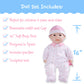 Jc Toys Asian 16-Inch Medium Soft Body Baby Doll La Baby | Washable |Removable Pink Outfit W/Hat And Pacifier | For Children 12