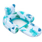 Pool Floats Adults Heavy Duty Pool Float Lounger & Chiar 2 In 1 Convertible Chair Floatable With Cup Holder Inflatable Pool Floa