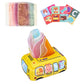 Ilsmysutra Sensory Pull Along Toddler Tissue Box Bus Drawer For Preschool Motor Skills Style B|Toys For Baby|Developmental Baby 