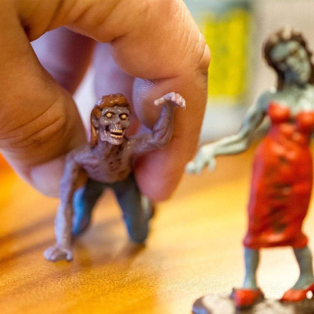 Safari Ltd. Zombies Super Toob - Miniature Zombie Figures For Halloween Display And Play - Toy Figures For Boys, Girls, And Kids Ages 3+