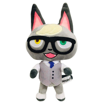 Ycixri Animal Crossing New Leaf Plush Toy Suitable For Collection, Animal Crossing: New Horizons Stuffed Doll Toy For Boy Girl Christmas Halloween Birthday Gift, 8“ (Raymond)