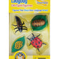Insect Lore Ladybug Life Cycle - 4 PC Insect Figure Shows Life Of Lady Bug
