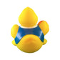 3' Basketball Rubber Duck [Sealed Hole, No Mildew] - Baby Safe Bathtub Bathing Toy