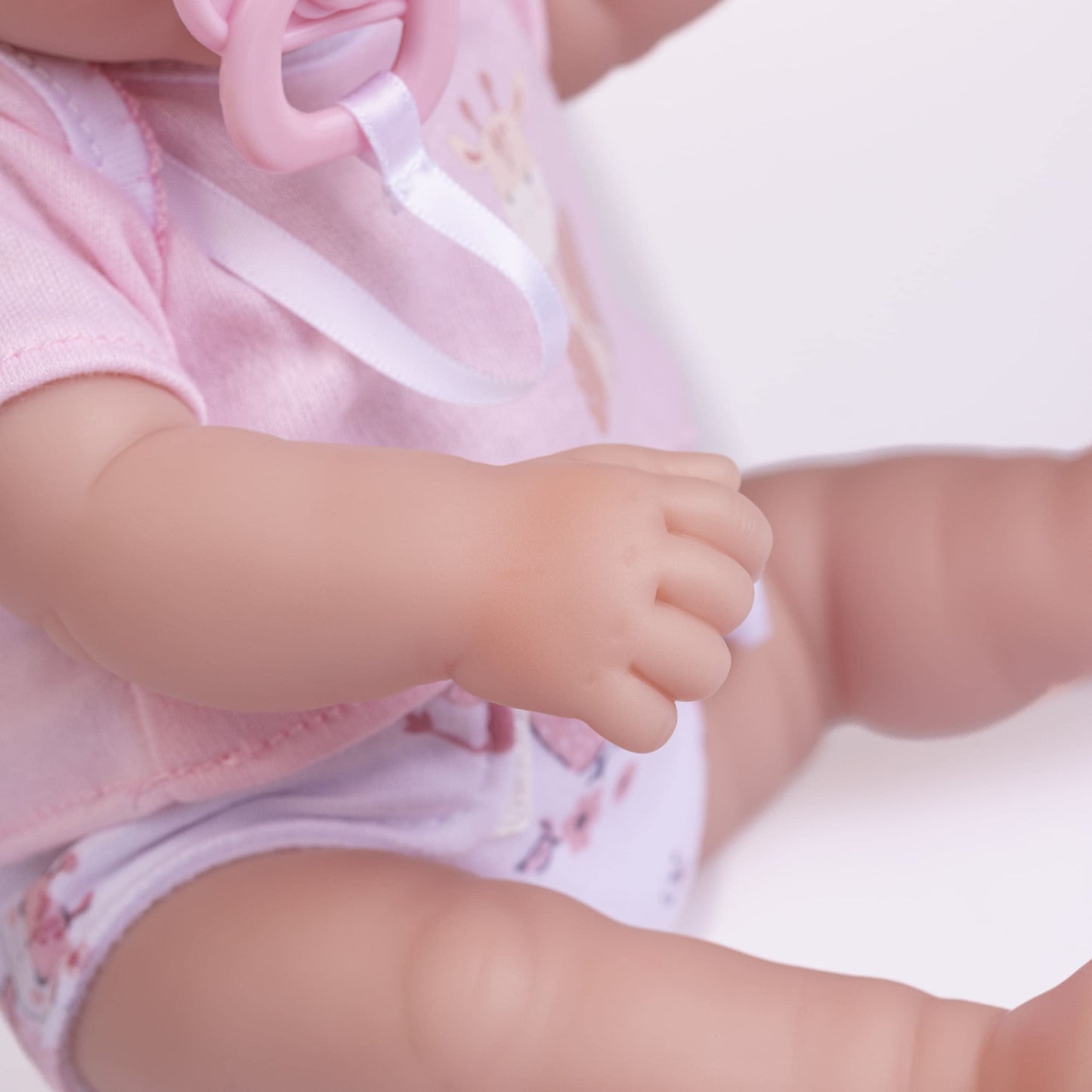 Jc Toys - La Newborn Nursery | 7 Piece Baby Doll Gift Set | 12' Life-Like Baby Doll With Accessories | Pink | Ages 2+ (18344)