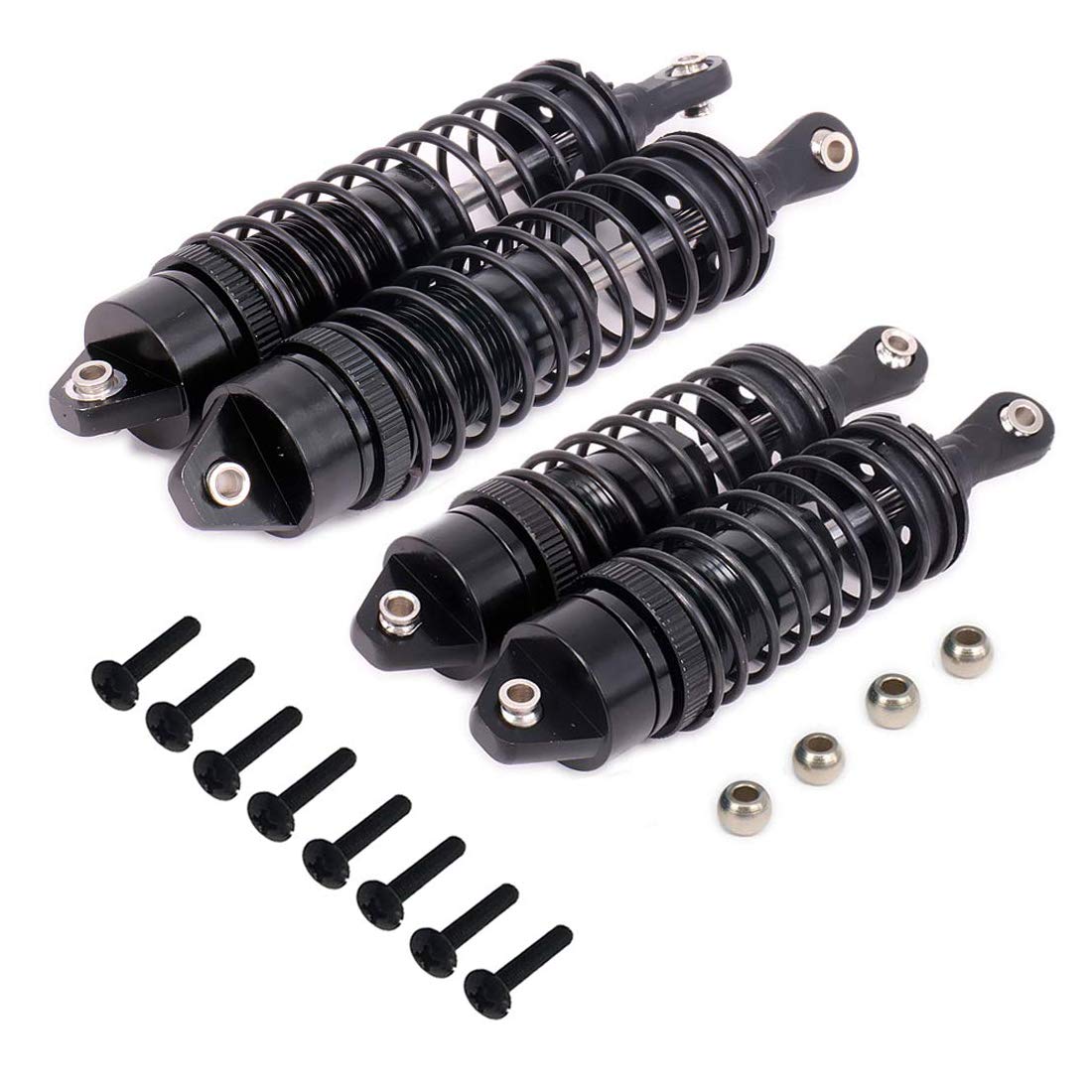 Front Rear Rc Shocks Compatible With Traxxas Slash 4X4 2WD Parts 1/10 Shocks Absorber Damper Traxxas Rustler Stampede Bandit Ral