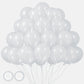 Voircoloria 105Pcs Clear Balloons 12Inch Party Latex Balloons For Boys Girls Birthday Baby Shower Gender Reveal Wedding Sunflowe