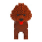 Larcele Micro Dog Building Blocks Set Mini Pet Building Toy Bricks,950 Pieces Kljm-02 (Poodle)
