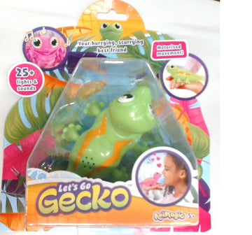 Goliath Animagic Let'S Go Gecko Green - Motorized Movement, Over 50 Lights And Sounds - Ages 5 And Up
