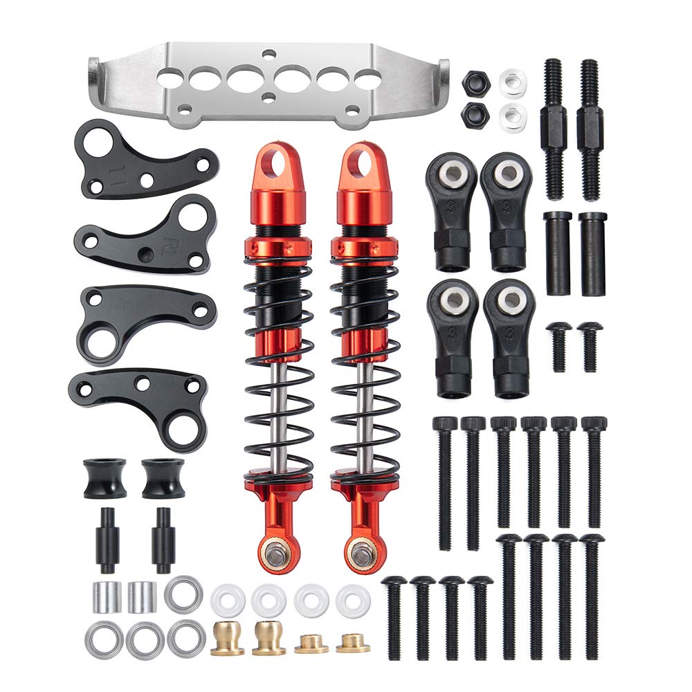 WEFEINO Metal RC Shock Absorber Cantilever Kit for 1:10 TRX-4 RC Crawler Car