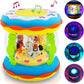 Samip Babies And Toddlers Musical Drum Toys With Lights, Infants And Kids Musical And Educational Toys For 1 2 3 4 5 Year Old Bo