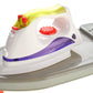 Powertrc Pretend Laundry Play Set Toy For Toddlers, Ironing Board Toy Set With Realistic Light & Sound Iron, Dryer, Hanger For K