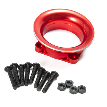 Metal Fan Cover Kit Air Inlet Channel For 1/10 Rc Sakura D4 Drift Car Model Racing Car, Red