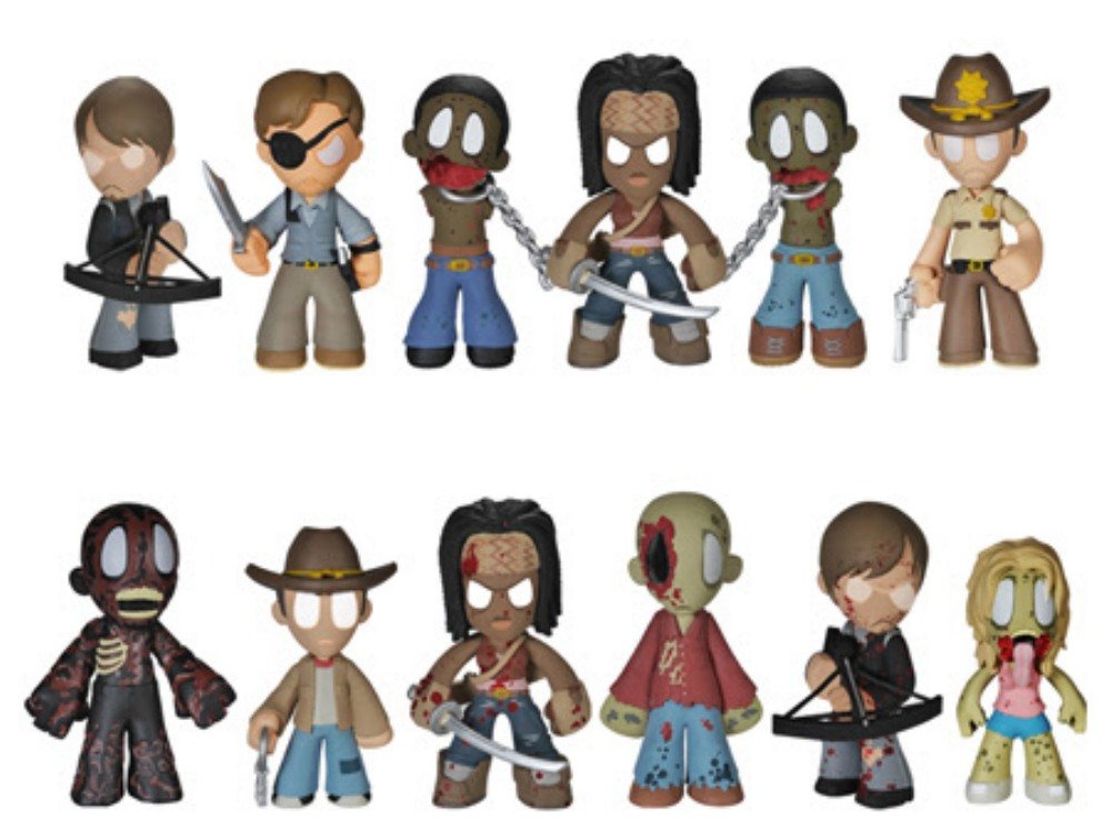 Funko Walking Dead Series 2 Mystery Mini Blind Box Figure - Multicoloured - Model 3801 - Collectible Plastic Toy