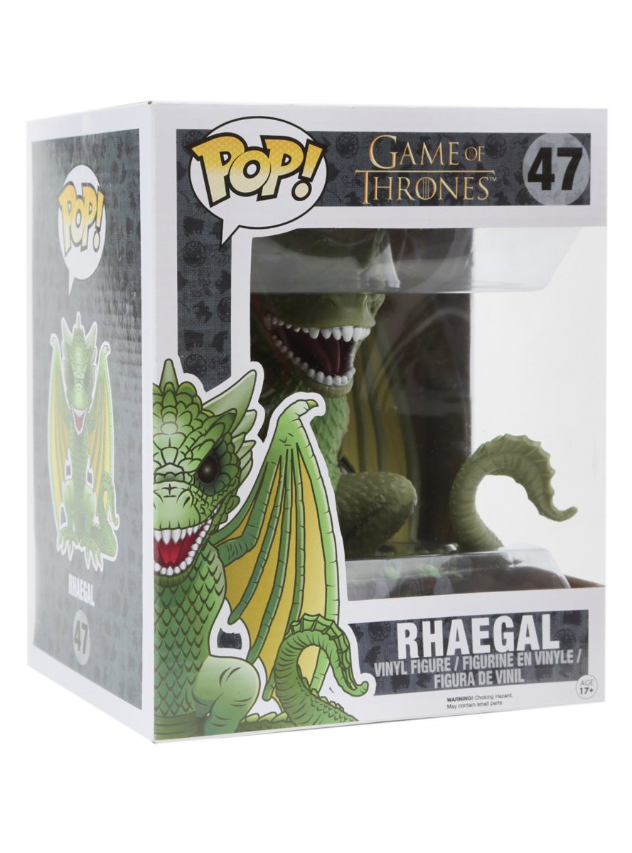 Funko Game Of Thrones Rhaegal 6-Inch Pop Vinyl Figure