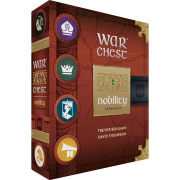 Aeg War Chest: Nobility Expansion | Bishop, Earl, Herald, Bannerman, Royal Guard | Masterful Tactical Warfare Board Game For 2 Or 4 Players | Ages 14+